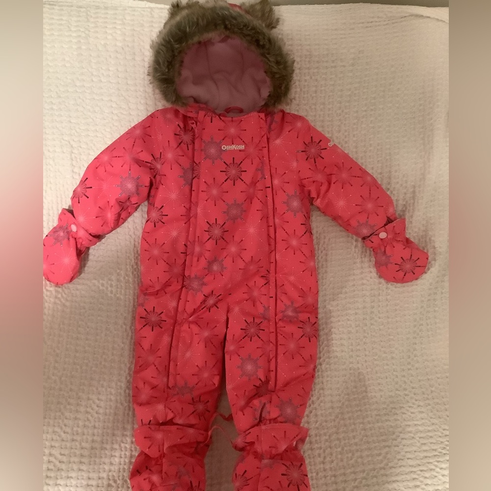 Osh Kosh Toddler Girl Snowsuit (18 months)